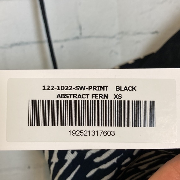 Jonathan Simkhai NWT Adriana Mini Dress Abstract Fern XS Asymmetrical Old Money - Picture 5 of 16